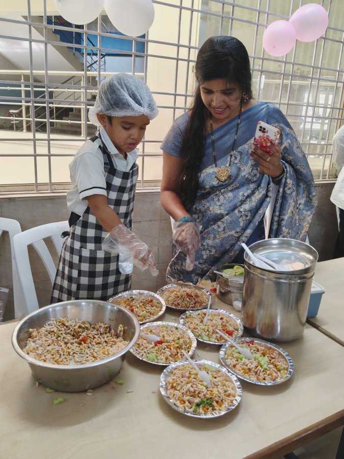 Junior chef day activity
